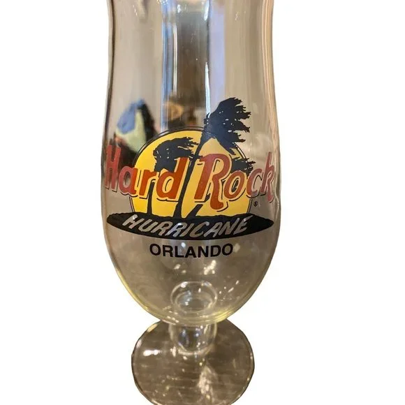 HARD ROCK HURRICANE ORLANDO GLASS NIB - Picture 2 of 5